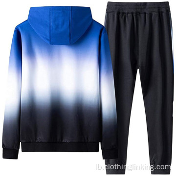 Tie Dye Hoodies Gym Jogger fir Frae Sets